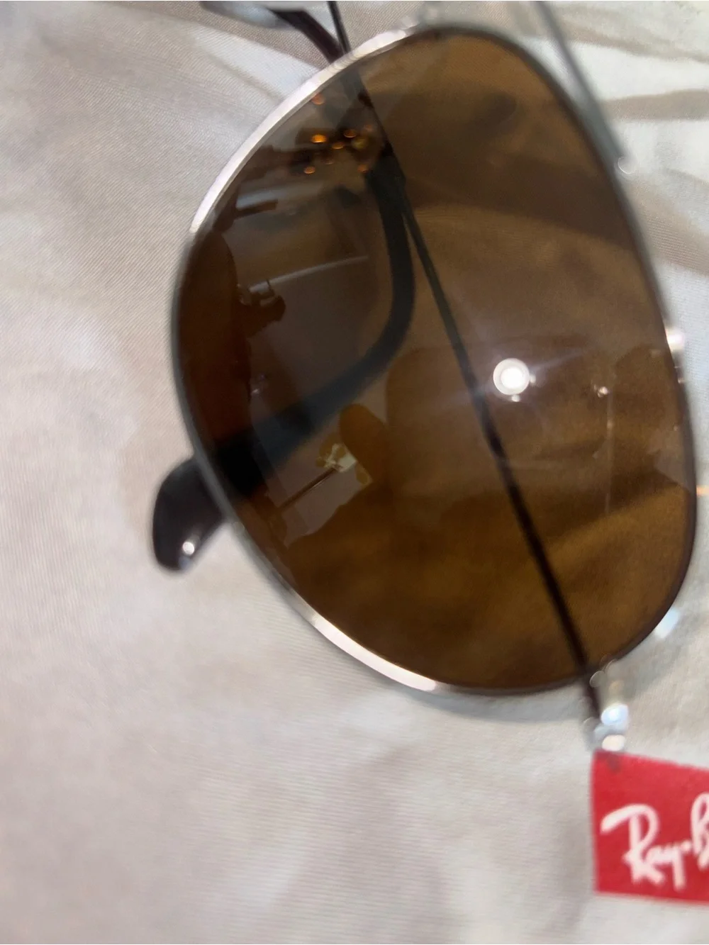 Ray-Ban Aviator Sunglasses in Black and Silver